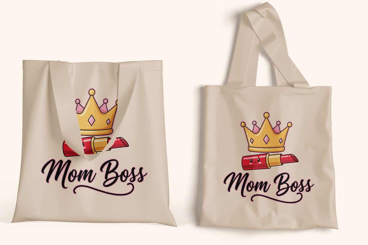 Mom Boss Mothers Day T-Shirt svg, an Object Illustration by Ghagra (Photo 6 of 7)