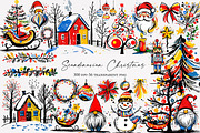 Scandinavian Christmas ClipArt, an Illustration by Designworld (Thumbnail 1 of 5)
