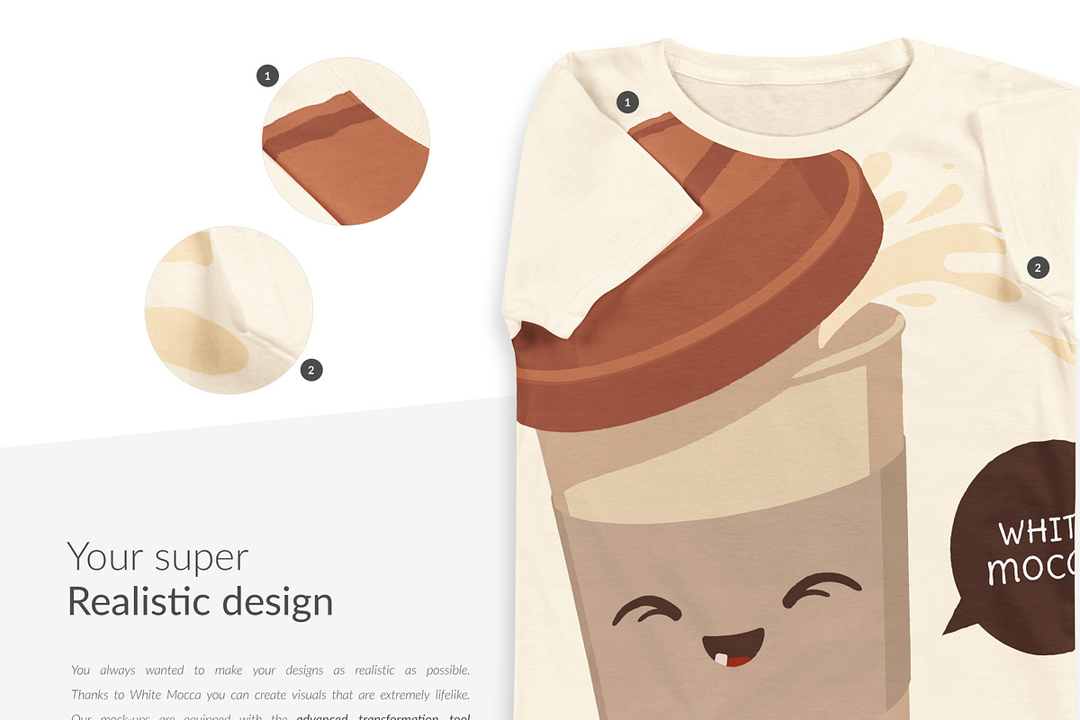 6x Women T-shirt Ghost Mock-ups Set, a Books & Magazine Mockup by Apparel_Mockups (Photo 9 of 22)