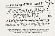 Picasso's Paintbrush Font Duo, a Handwritten Font by Nicky Laatz (Thumbnail 16 of 16)