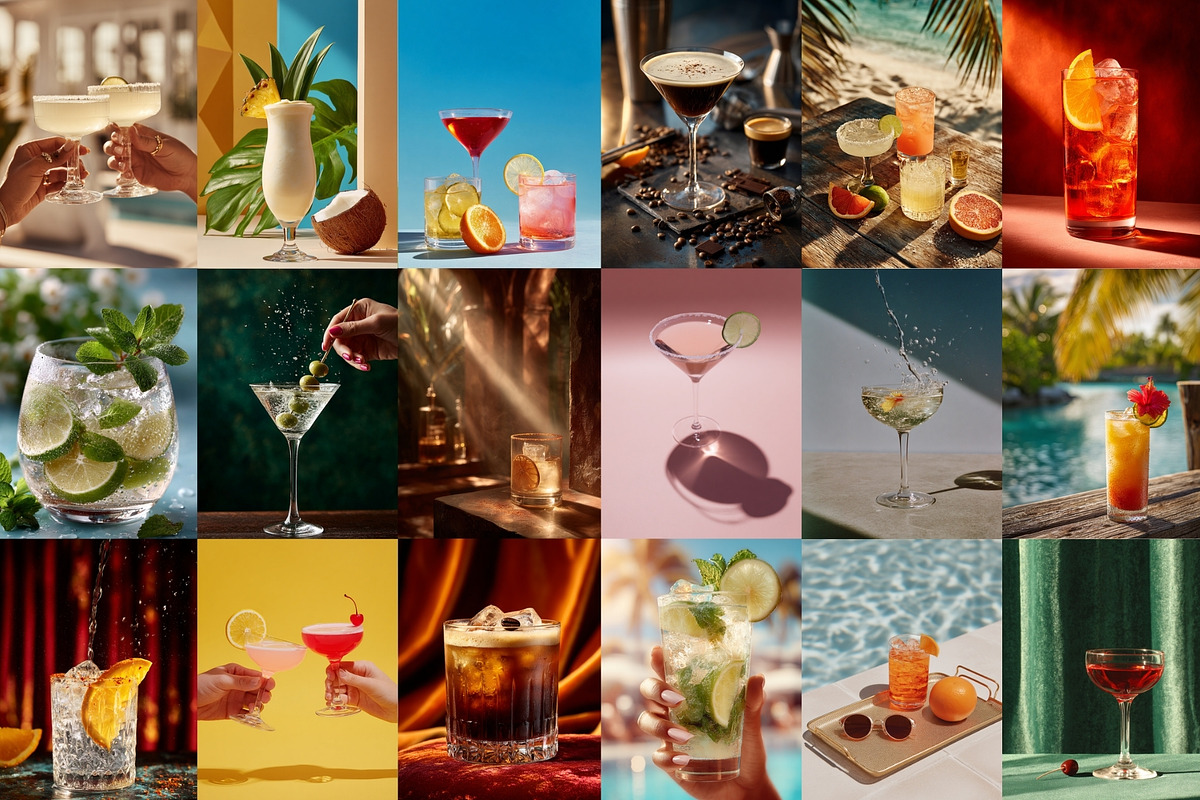 Aesthetic Luxury Cocktail Photos, a Food & Drink Photo by HipFonts (Photo 6 of 9)