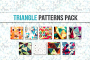 Vector Triangle Patterns 2, a Pattern Graphic by Gudiny (Thumbnail 1 of 10)