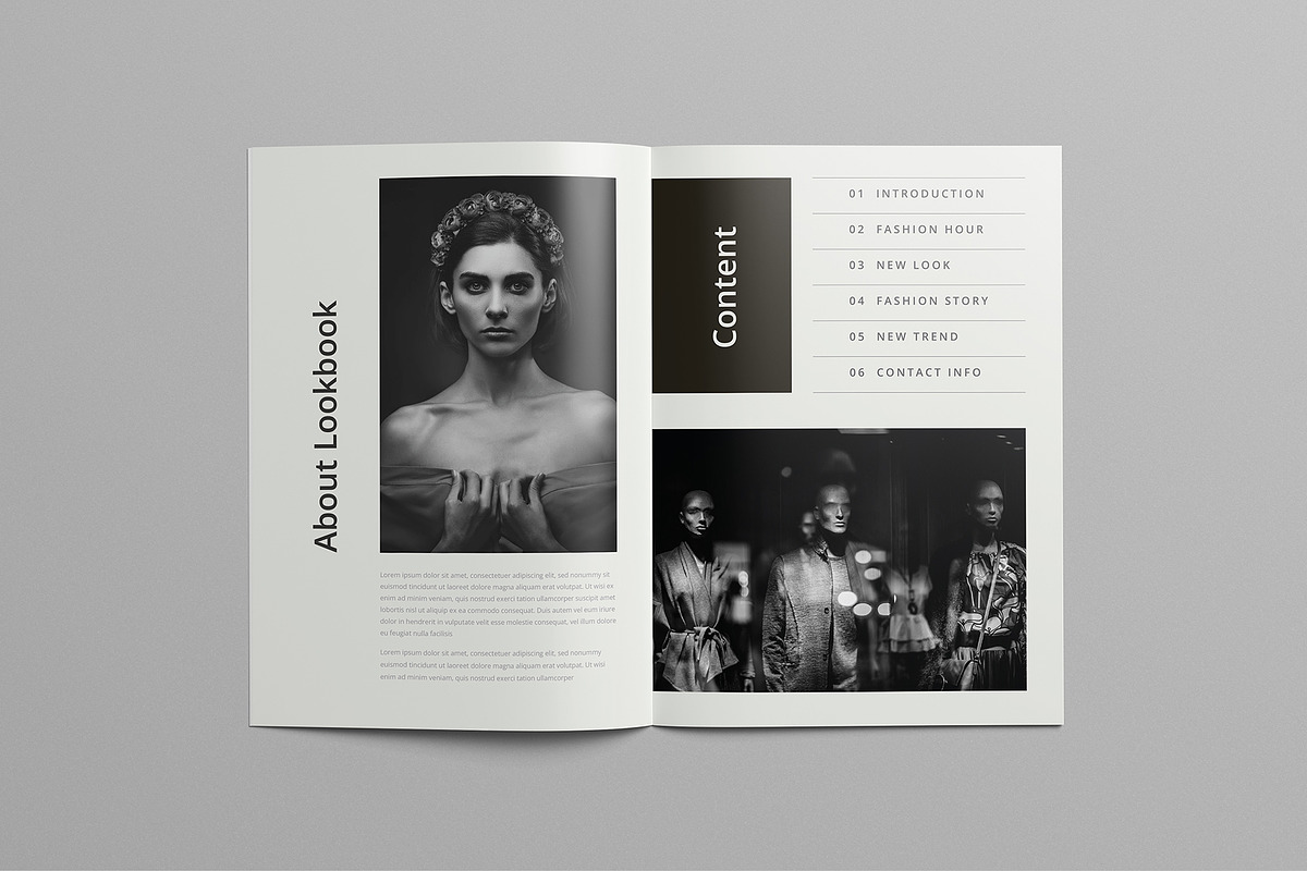 Lookbook, a Magazine Template by Pixelpick (Photo 2 of 7)