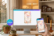 Wildflower Birthday Bundle Canva, a Marketing Template by KennedyStudio (Thumbnail 20 of 20)