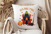 Fall Y’all Png, Cozy Knitting Crow &, an Illustration by DreamCafeArt (Thumbnail 6 of 7)