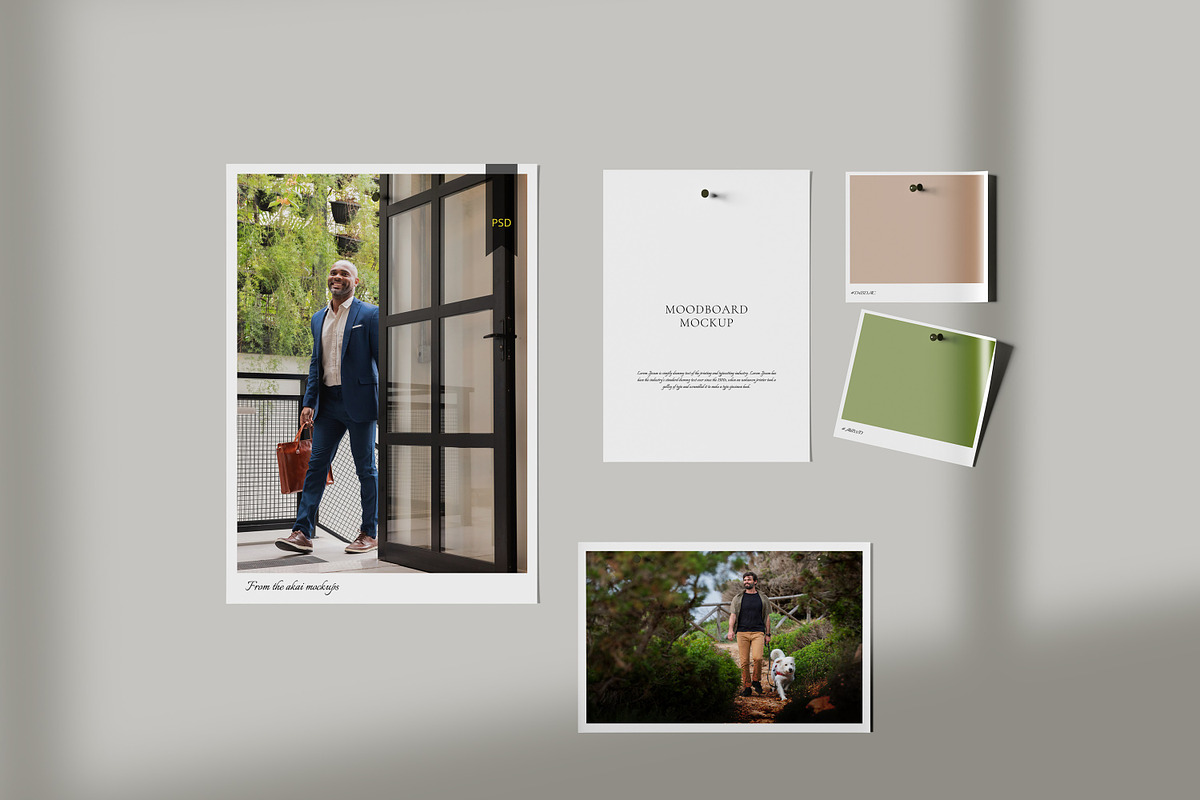 Moodboard mockup scene creator, a Product Mockup by Akaimockup (Photo 5 of 6)