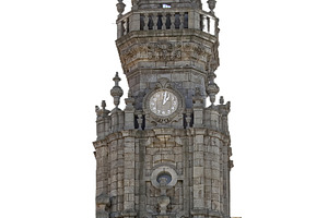 The clerigos tower isolated photo, an Architecture Photo by DanFLCreativo