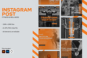 Fitness and Wellness Instagram Post, a Social Media Template by StreaksideStd (Thumbnail 1 of 3)