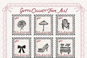 Vintage Fashion Clipart, Clothing, an Object Illustration by The October Creative (Thumbnail 6 of 6)