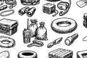 Vintage Rescue Gear Icons Set, an Object Graphic by RT Studio (Thumbnail 2 of 4)
