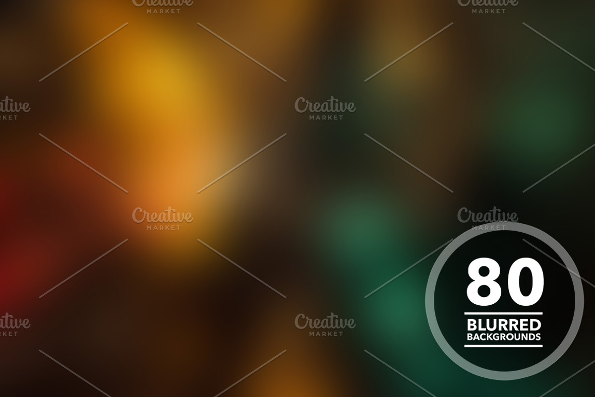 (SALE) 80 Blurred Backgrounds preview 4