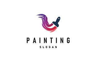 illustration design logo paint brush, a Branding & Logo Template by Maylianaw28