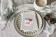 Cute Scandinavian Christmas set, a Seasonal Illustration by Tabita's shop (Thumbnail 3 of 10)