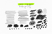 Felt-tip pen brushes for PS, a Brush Add-On by Leo Studio Design Lab (Thumbnail 2 of 8)