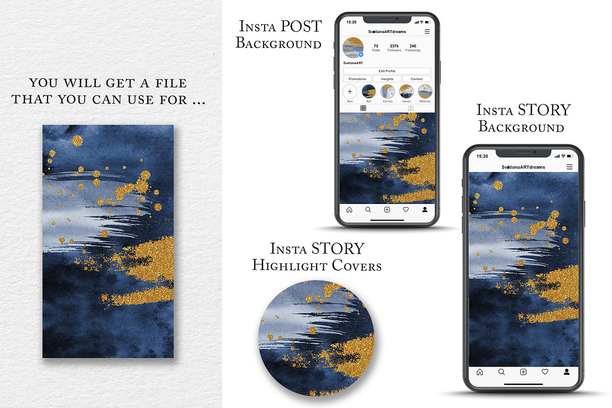 Instagram Story Highlight cover Icon, an Icon by svetlanaARTdreams (Photo 2 of 3)
