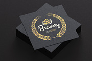 Beer Label Vintage Design Background, an Object Illustration by PushLogo (Thumbnail 1 of 3)
