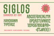 Siglos | Handdrawn Typeface, a Handwritten Font by Goodwheel Studio (Thumbnail 2 of 8)