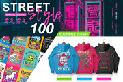 100 Street Style T-Shirt Designs, an Illustration by TSV Art Collective (Thumbnail 1 of 21)