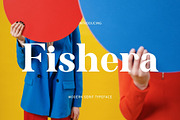 Fishera - Modern Serif Typeface, a Serif Font by Font Kingdom (Thumbnail 1 of 10)