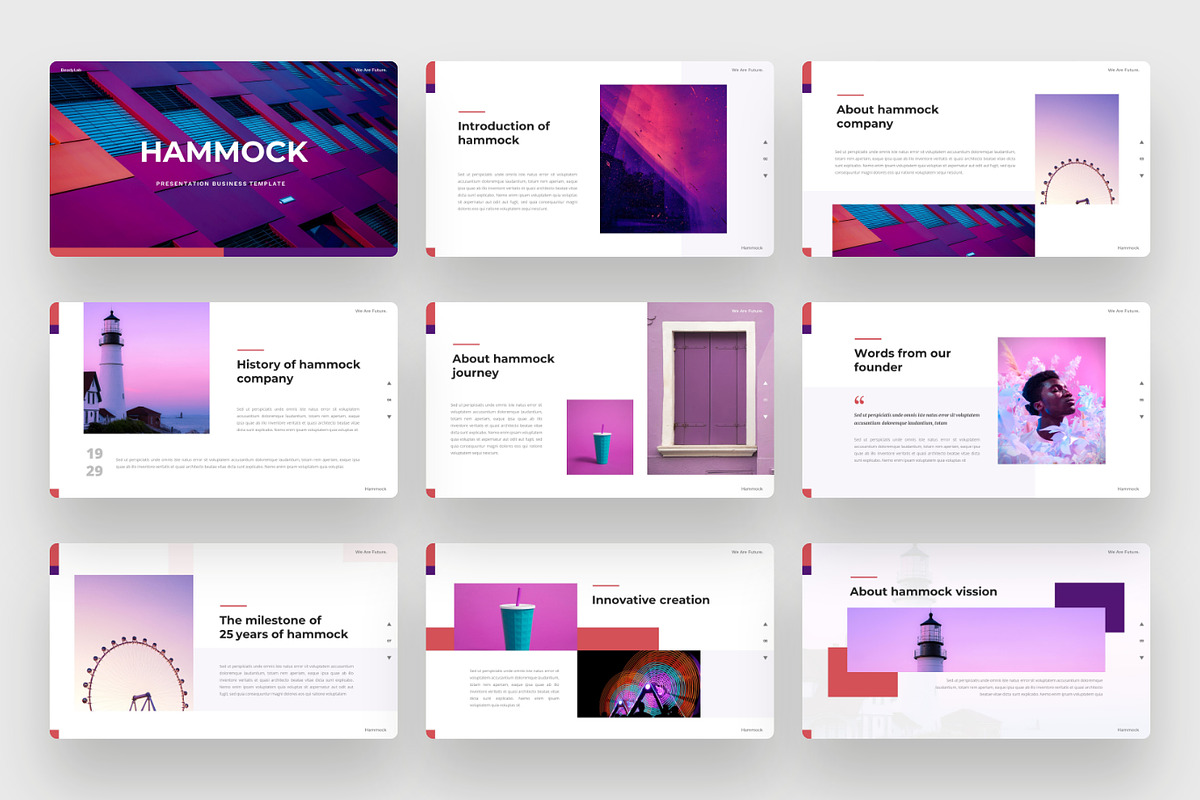 Hammock - Business Google Slides, a Presentation Template by BeadyLab (Photo 2 of 6)