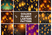 32 PNG Golden Islamic Lantern Patter, a Pattern Graphic by adenpinkstore (Thumbnail 1 of 17)