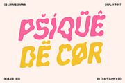 CS Lukane Drawn, a Sans Serif Font by Craft Supply Co. (Thumbnail 6 of 8)