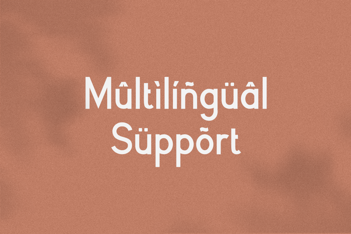 Christine - Advertisement Font, a Sans Serif Font by RockboyStd (Photo 10 of 12)