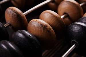 Vintage abacus