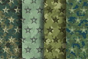 Vector seamless starry patterns, a Pattern Graphic by Iryna Denysova (Thumbnail 7 of 8)
