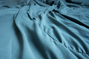 Top View Of Blue Blanket., an Arts & Entertainment Photo by rakoptonLPN