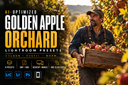 Golden Apple Orchard Presets, a Preset Add-On by AAA Presets (Thumbnail 1 of 14)