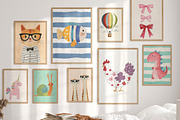 Nursery Art Prints Bundle - 140+, a Background Graphic by Artemsky (Thumbnail 10 of 10)