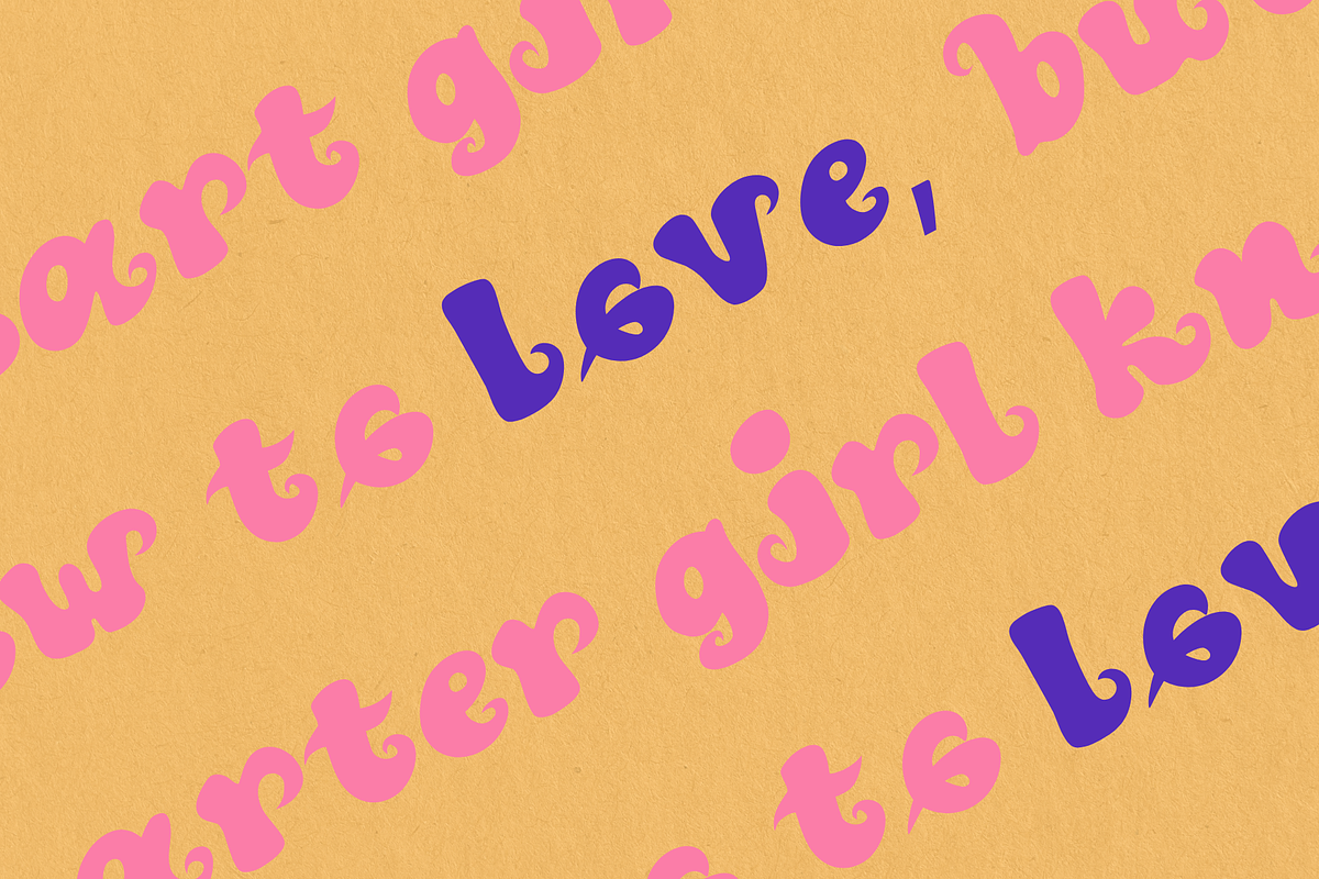 Beloved retro font, a Script Font by JJuta (Photo 3 of 6)