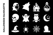Halloween Silhouette Bundle Set, an Object Graphic by nandinigraphics (Thumbnail 2 of 3)