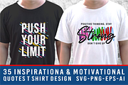 Quotes T shirt Design Bundle, a Graphic by D2PUTRI (Thumbnail 10 of 17)