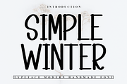 Simple Winter, a Serif Font by InermediaSTUDIO (Thumbnail 1 of 6)