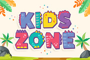 Dino - SVG Color Font, a Sans Serif Font by Blankids Studio (Thumbnail 2 of 6)