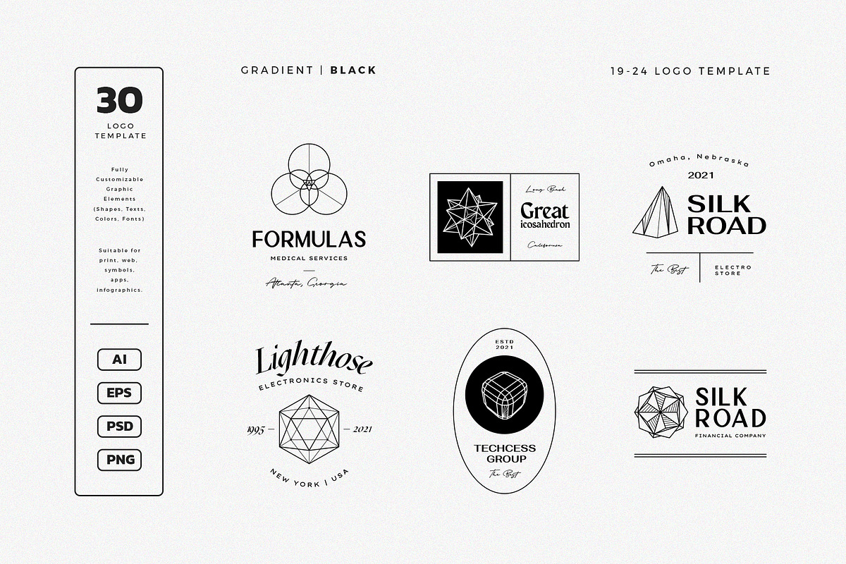 Geometry Logo Kit