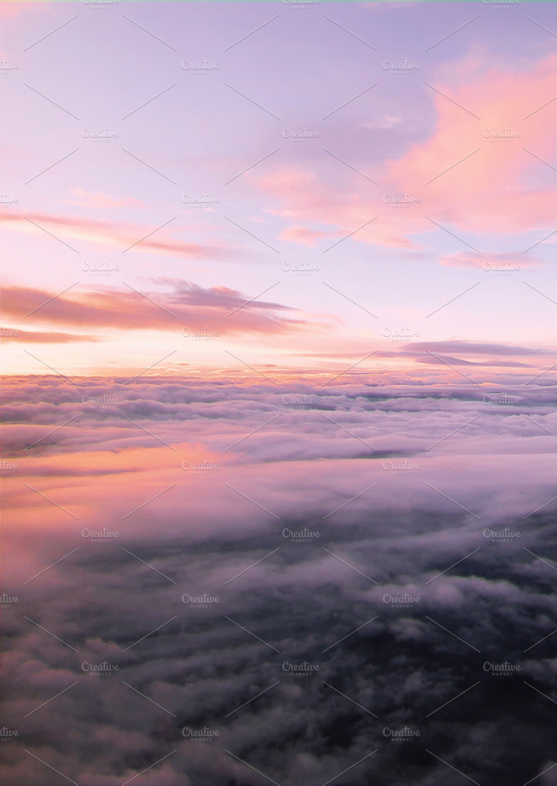 Golden hour evening sky with cloud containing antrisolja, nature, and sky, a Nature Photo by Antrisolja Photography