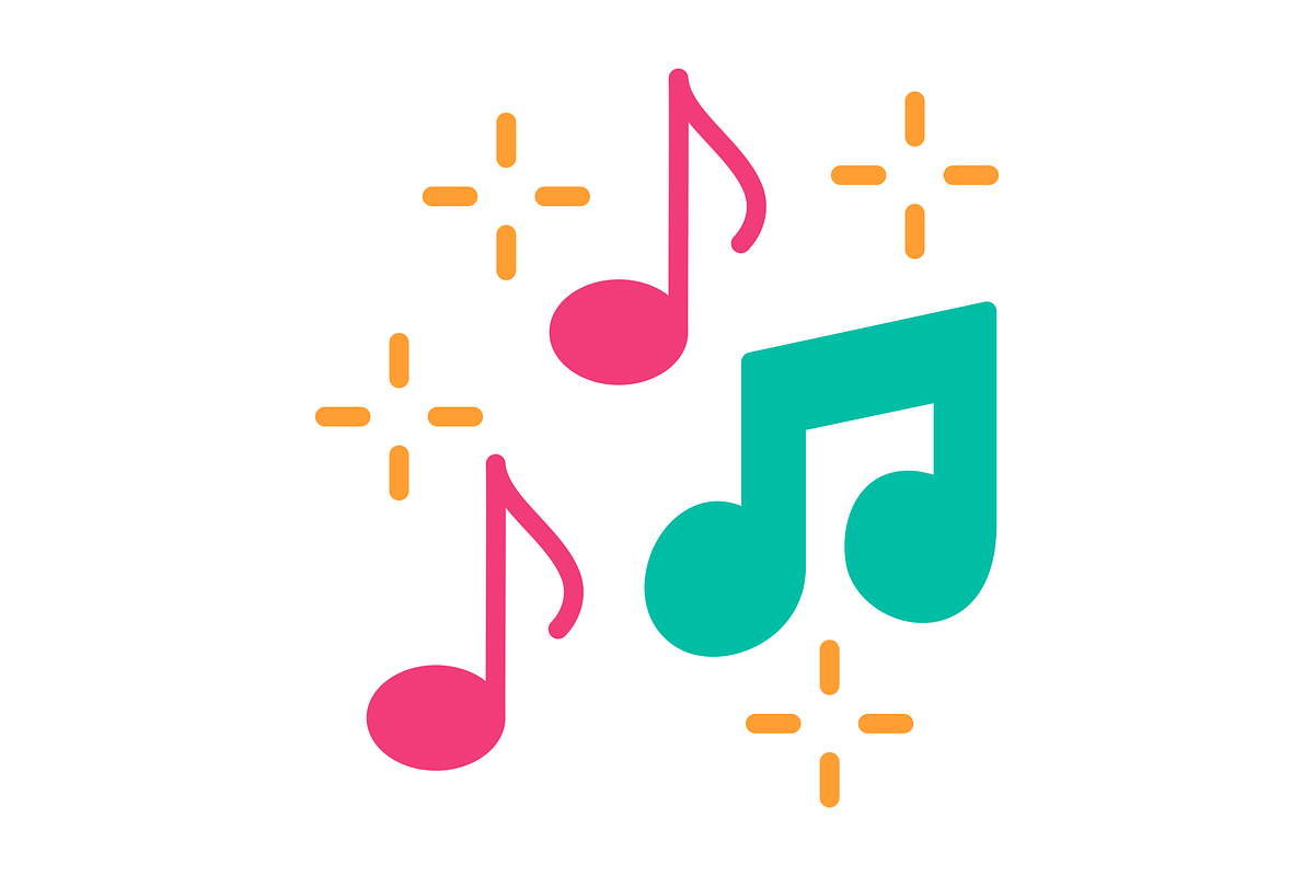 Music Flat Icon, a Duotone Icon by Pexelpy (Photo 2 of 2)