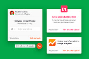 50 Bootstrap Forms, Modals, Sidebars, a Bootstrap Template by Nice, Very Nice (Thumbnail 5 of 14)