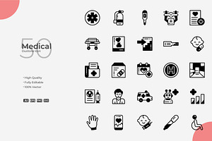 Medical Duotone Icons, a Duotone Icon by Bloodline