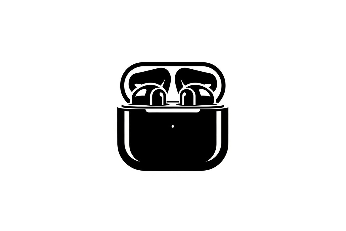 50 Wireless Earbuds Silhouette Icon, an Illustration by abu67222 (Photo 20 of 51)