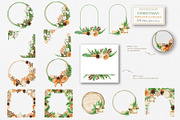 Boho Christmas wreath frame, an Object Graphic by svetlanaARTdreams (Thumbnail 4 of 16)