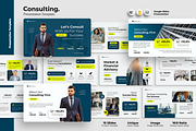 Consulting - Google Slides Template, a Presentation Template by Iqsiart Studio (Thumbnail 1 of 3)