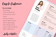 Modern CV Bundle / Resume - Lucy, a Resume Template by Templates Design Co. (Thumbnail 13 of 17)