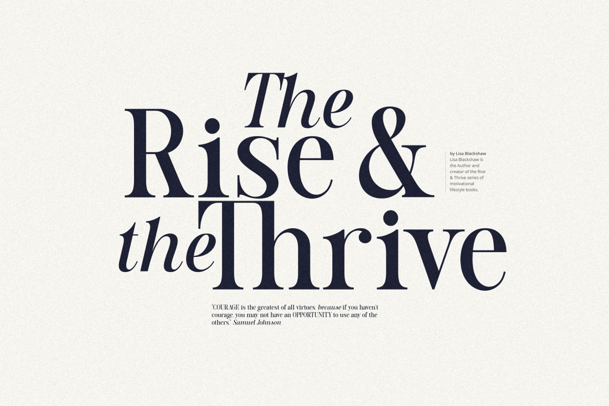 Evenings | Retro Vintage Serif Font, a Serif Font by HansCo Studio (Photo 15 of 20)