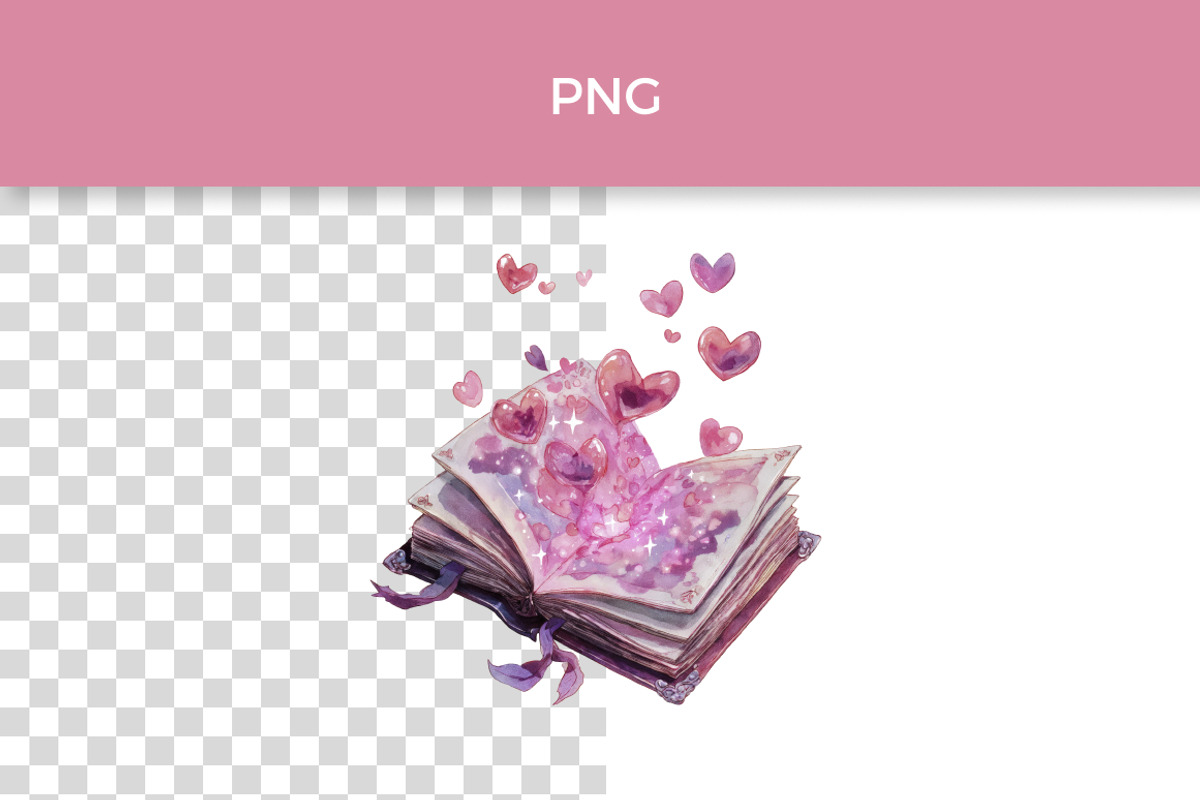 Valentine’s Day Clipart Bundle, a Seasonal Illustration by InkyQueenArt (Photo 2 of 5)
