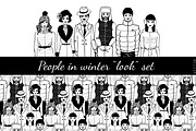 People in winter look set., a Person Illustration by AnastasiaFears (Thumbnail 1 of 4)