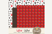 Dog Puppy Digital Papers, a Pattern Graphic by JennyL Designs (Thumbnail 3 of 5)